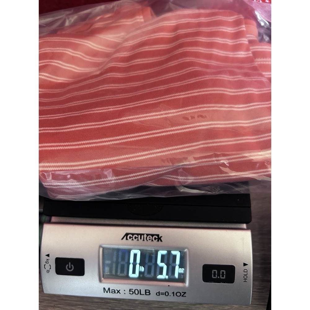 L.L. Bean Women's Small Petite Orange Stripe 3/4 Sleeve Casual Mature Preppy EUC - Picture 8 of 8